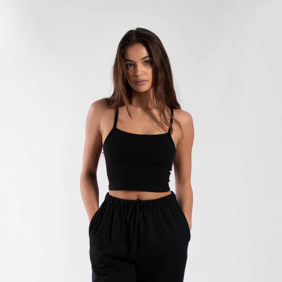 4007 - Women's Cropped Tank