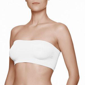 LZ Seamless Soft Flex Bandeau Bra - Play Bunny