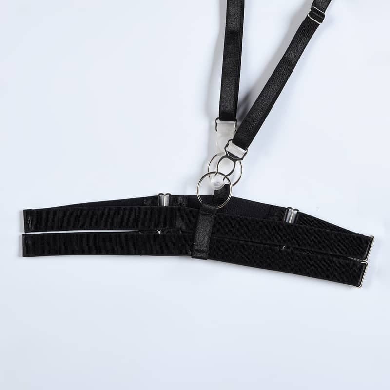 Mesh Halter Neck G - string Bodysuit - Play Bunny