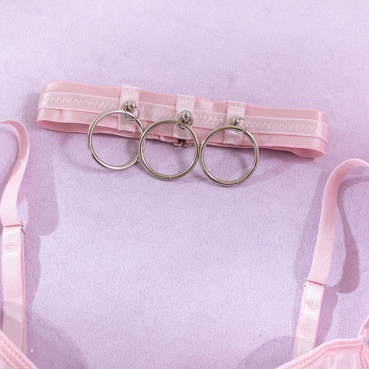 Petal Whisper Bustier Set — Romantic Tulle - Play Bunny