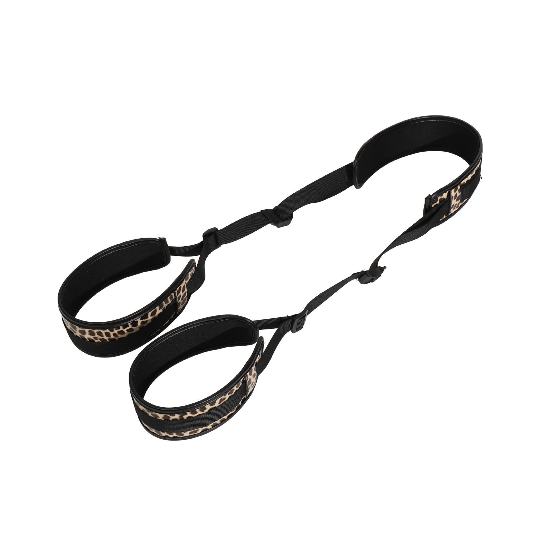 Bondage Leg Restraints in Diamond Pattern - Play Bunny
