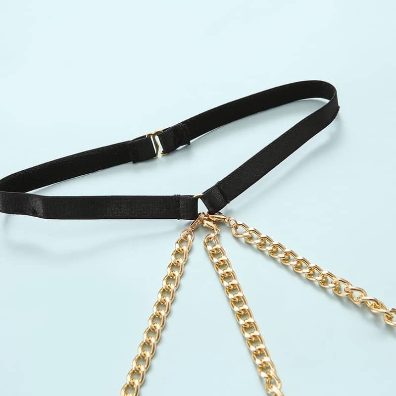 Mesh Polka Dot Ruffle Bustier Bra Set - Play Bunny