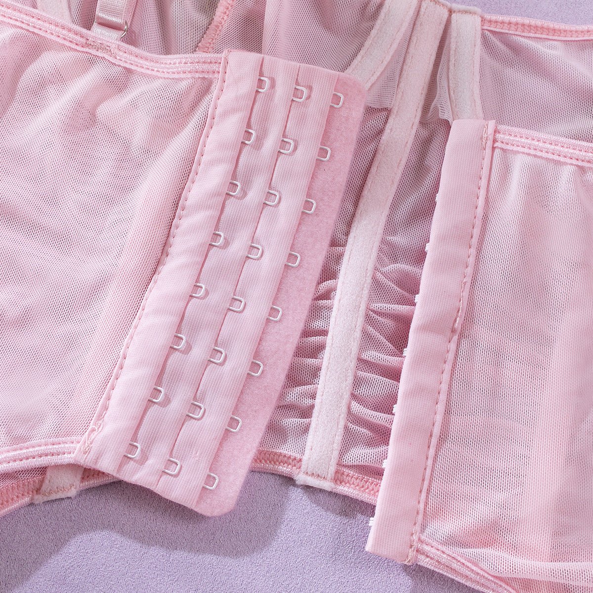 Petal Whisper Bustier Set — Romantic Tulle - Play Bunny