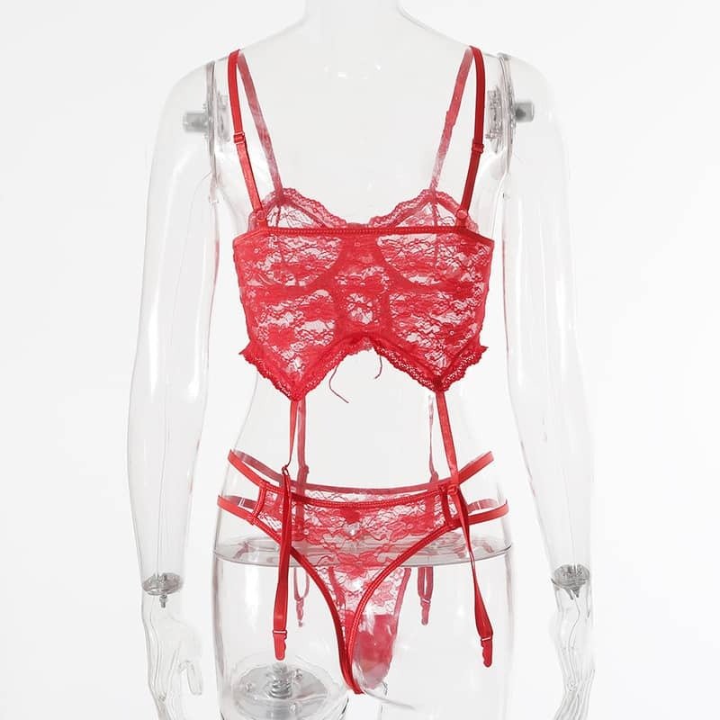 Sexy in Lace Set - Play Bunny